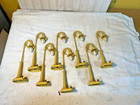 Qty 8 Mth  59 Cream Gooseneck Street Lamps