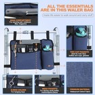 Premium Walker Bags For Folding Walkers Accessories With Cup Holder