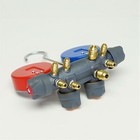 Yellow Jacket 49962 Titan 4-valve Test And Charging Manifold For R32 r410a