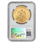 Mexico 1923 Gold 50 Peso Ngc Ms63 Mexican Gold Coin 1 2057 Oz Agw World Pesos Mx