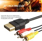 Audio Av Rca ac Cable Power Supply Adapter Cord For Xbox Game Tv Charger Bundle