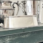 Vintage Silver Plate Platter  Cover     hotel Andrew Johnson    Dome Lid Cover Rare