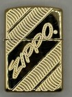Coiled Zippo Logo High Polish Armor Brass Zippo Lighter New 29625 B22