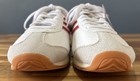 Adidas Runvista Halo Women s Size 7 White Red Gum Sole Retro Running Shoes Nwt