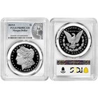 2025-s Proof  1 Morgan And Peace Silver Dollar 2pc Set Pcgs Pr69dcam Morgan