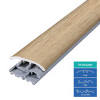 Oakwood Terrace 0 31 In  T X 2 In  W X 78 7 In  L Vinyl 4-in-1 Molding