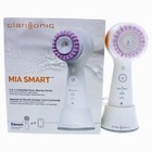 1x Clarisonic Mia Smart 3-in-1 Connected Sonic Facial Cleaning Device White Nib