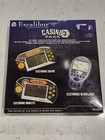 Excalibur Casino 3 Pack Retro Electronic Games Handheld Craps Roulette Blackjack