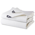 Super Heavy Duty 20 Mil Poly Tarp Cover Waterproof Uv Resistant Tarpaulin White