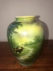 Antique Royal Nishiki Nippon Hand Painted Vase Numbered 45 623 Collectible