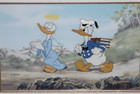   60 500 Donald s Better Self Hand Painted Donald Duck Walt Disney Animation Cel