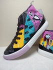 Disney Nightmare Before Christmas Sneakers Women s Size 7 5 Midtop Lace Up Shoes