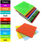Colored Acrylic Glass Plate Panel Cut Flat Window Various Color Thickness 2 3mm