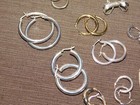 Vintage Misc Mixed Lot Of 64 Pieces Sterling Silver Earrings
