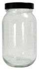 Qorpak Glc-01779 Bottle 109 Mm H clear 62 Mm Dia pk24 21rm31