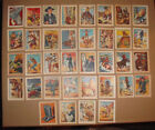 Complete Hopalong Cassidy  1951 Post Cereal Wild West Card Set Of 36