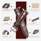 High Quality Cowhide Genuine Leather Watch Band Strap 38 42mm For Apple Iwatch
