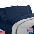 Elegant Comfort Luxurious 4-piece Quilted Bed Sheet Set - Gift Box - 1500 Thr