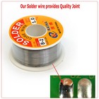2pcs 63-37 Tin Rosin Core Solder Wire Electrical Soldering Sn60 Flux  031  1 2mm