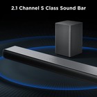 Tcl - S55h 2 1 Channel S-class Soundbar With Wireless Subwoofer  Dolby Atmos    