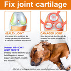 Hemp Hip And Joint Support Supplement For Dogs Glucosamine For Dogs 150 Chews