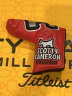 Scotty Cameron Custom Shop Red Junkyard Dog 2025 Standard Blade Putter Headcover