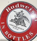Budweiser Beer Brewery Anheuser Busch St Louis Porcelain Vintage Enamel Sign 8 