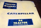 Cat Caterpillar D4 Track Type Bulldozer Dozer Tractor Shop Service Repair Manual