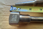 Set Of 2 Pcs Brass Thermowell 3 5in Stem 2 5in Insertion 3 4 Npt Fast Shipping
