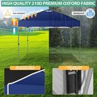 10 x10  Commercial Pop Up Canopy Party Tent Folding Waterproof Gazebo Heavy Duty