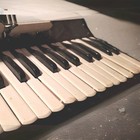 Vintage Accordion 1950s Silvertone 2 Reed  Black