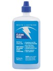 White Lightning Clean Ride 8oz  237ml   Drip White blue
