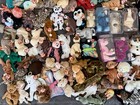 210 ty Beanie Babies Huge Vintage Collection Lot Tags Cases Bears Club Kit 90s