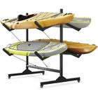 Kayak Storage Rack 4-capacity Freestanding Kayak Stands Adjustable For Outdoor