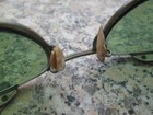 Green Antique Sunglasses Goggles Vintage Steampunk Safety  Specs