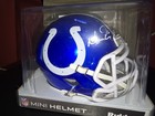 Matt Ryan Indianapolis Colts Signed Auto Riddell Flash Mini Helmet Beckett Coa