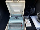 Vintage Olivetti Underwood Studio 44 Typewriter With Case Tested