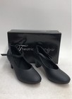 Theatricals Footwear T3200 Black Leather Sole Character Dance Shoes Size 10