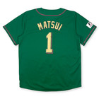 New Retro Npb Baseball Majestic Rakuten Eagles Yuki Matsui Jersey 2014 Green