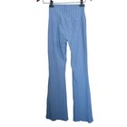 Aerie Offline Ribbed Flare Leggings Blue High Rise Long Inseam Small Long S L