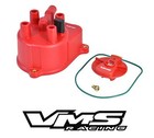 Vms Racing Red Oe Style Distributor Cap   Rotor For 92-01 Honda Prelude
