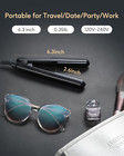 Mini Flat Iron 0 7 Inch Ceramic Mini Hair Straightener  Small Flat Irons