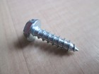 Lot Of  100   10 X 3 4 Hex Washer Head 5 16 Tapping Screws Zinc Plated  h15ba