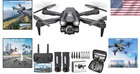 Drone Camera 1080p Hd Mini Foldable Fpv Quadcopter For Kids Adults With 3 Speeds