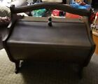 Wood Sewing Chest With Handle From 1940 s - Just Beautiful  