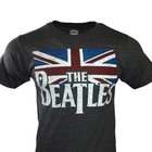 The Beatles Men Tee T Shirt John Lennon Rock Band Logo Apparel Vintage Music New