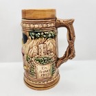Vintage German Style Beer Stein Mug Unique Rare  Japan