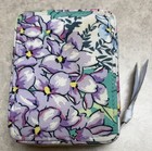 Vera Bradley Happy Hydrangeas Travel Pill Case Box Small Floral Zip