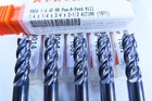 Lot   5 Pcs    Imco 1 4  Pow-r-feed Carbide 63014 End Mills Square Corner Tools