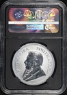 2017 South Africa 1 Rand Silver 50th Anniversary Krugerrand Ngc Sp-69 Black Core